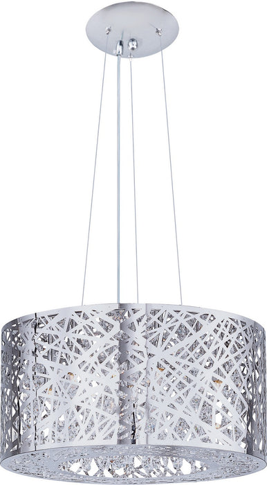 ET2 E21309-10PC/BUL LED Pendant, Polished Chrome