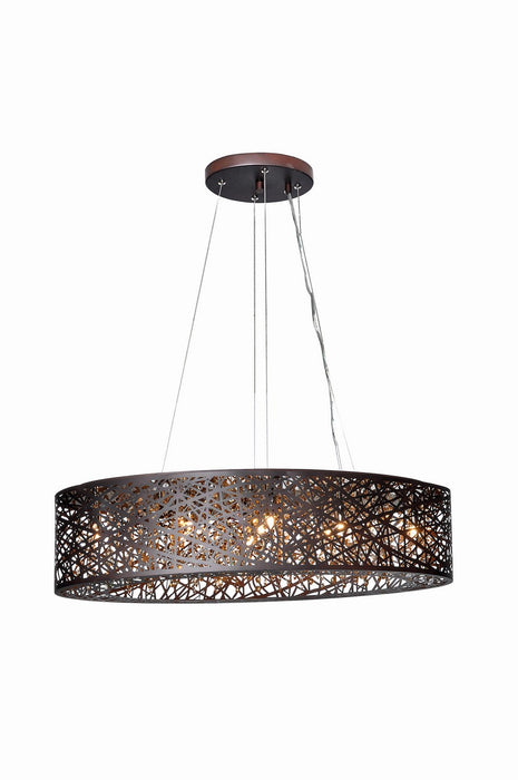ET2 E21310-10BZ/BUL LED Pendant, Bronze