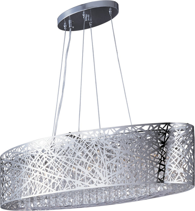 ET2 E21310-10PC/BUL LED Pendant, Polished Chrome
