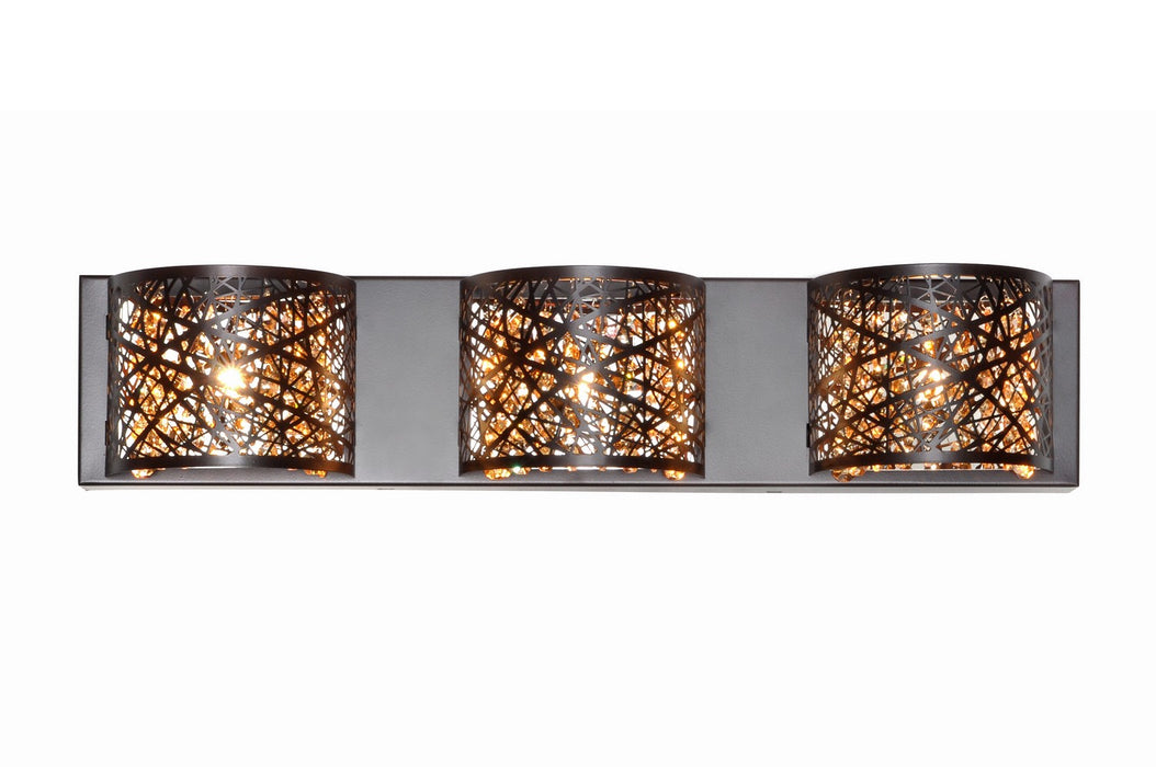 ET2 E21316-10BZ/BUL LED Bath Vanity, Bronze