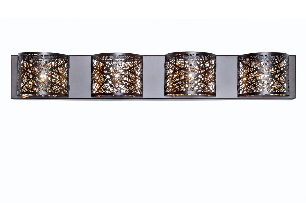 ET2 E21317-10BZ/BUL LED Bath Vanity, Bronze