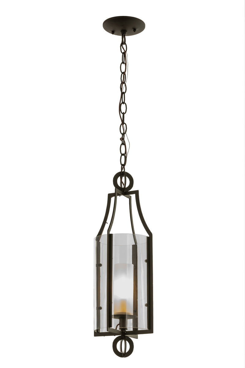 Meyda Tiffany 164711 One Light Pendant, Oil Rubbed Bronze