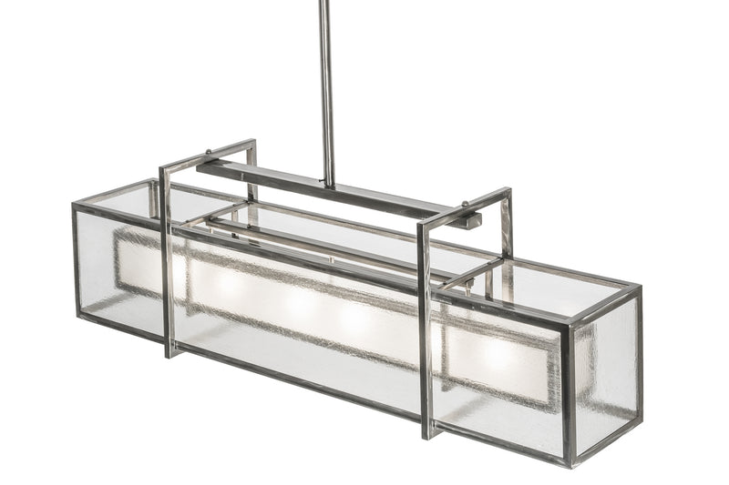 Meyda Tiffany 170994 Six Light Pendant, Matte Clear