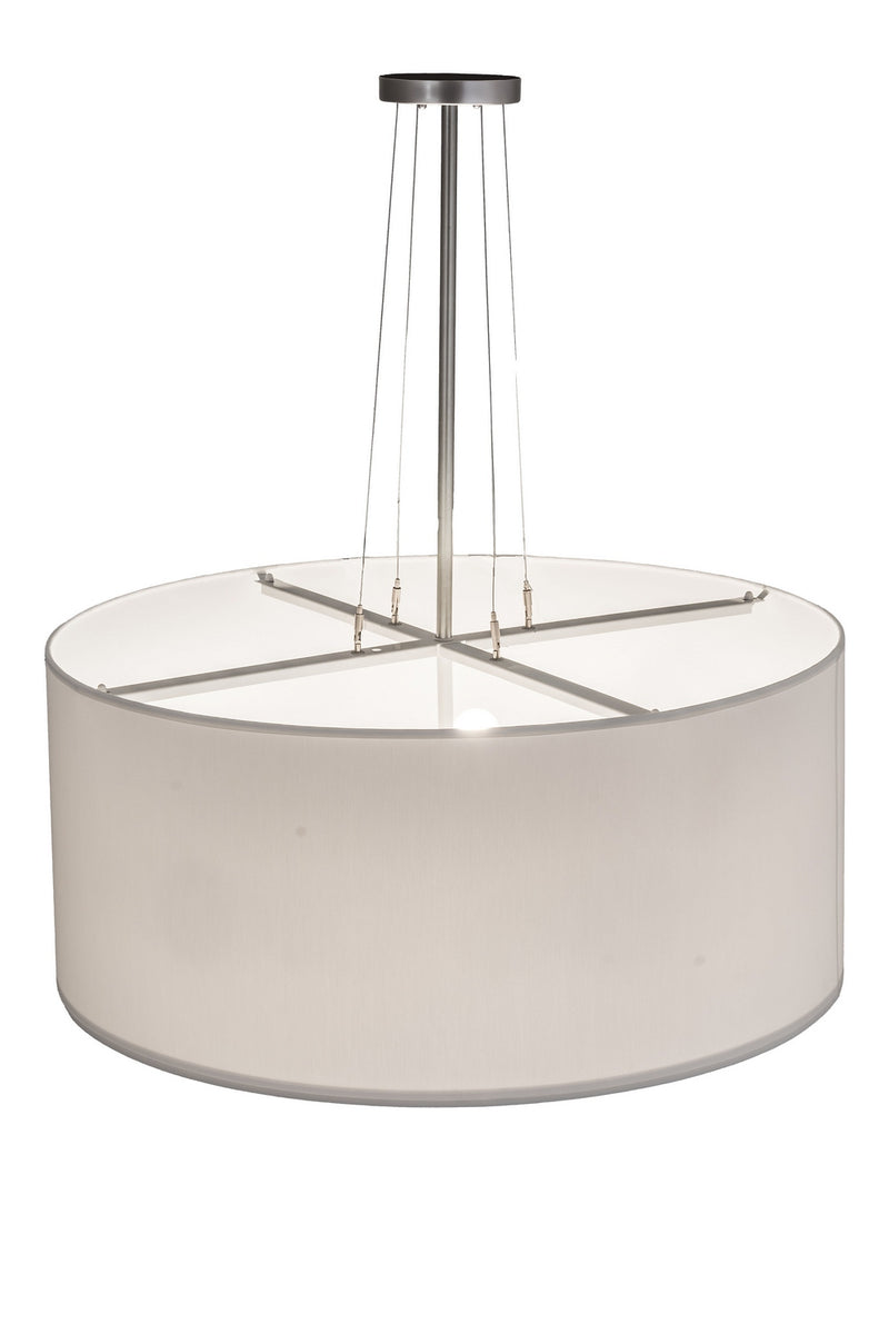 Meyda Tiffany 171176 Six Light Pendant, Nickel
