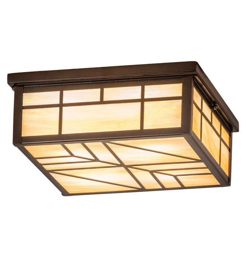 Meyda Tiffany 171754 Four Light Flushmount, Oil Rubbed Bronze