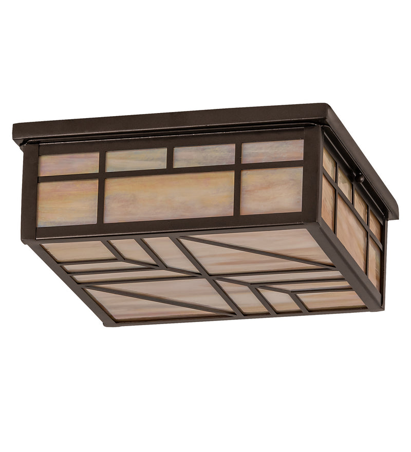 Meyda Tiffany 171754 Four Light Flushmount, Oil Rubbed Bronze
