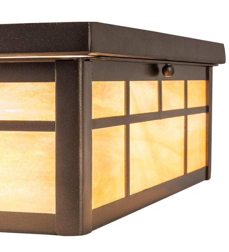 Meyda Tiffany 171754 Four Light Flushmount, Oil Rubbed Bronze