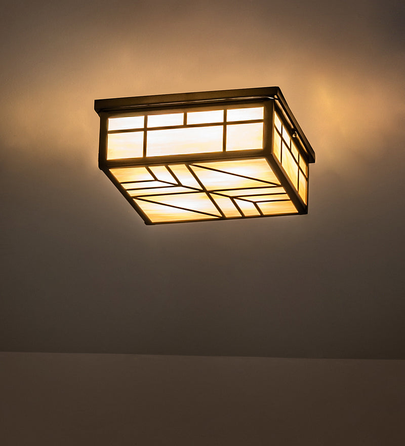 Meyda Tiffany 171754 Four Light Flushmount, Oil Rubbed Bronze