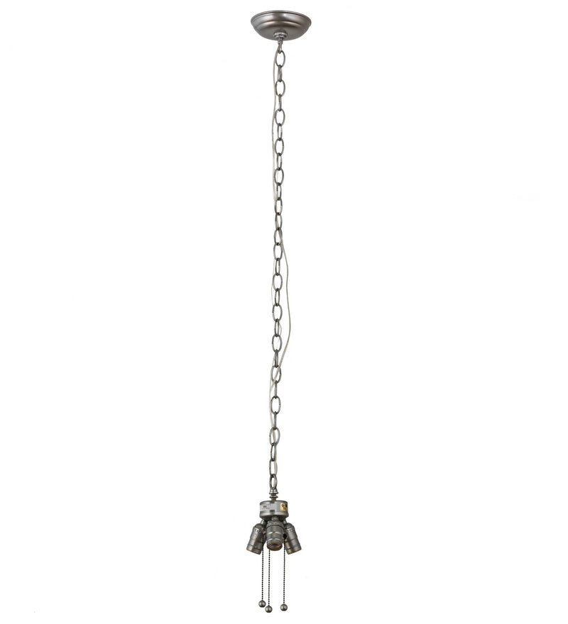 Meyda Tiffany 172627 Three Light Pendant Hardware, Nickel