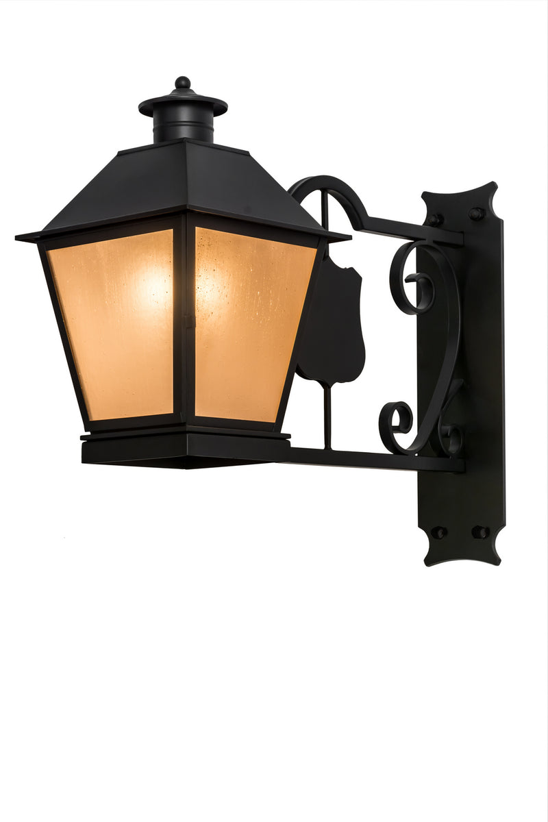 Meyda Tiffany 173096 One Light Wall Sconce, Blackwash