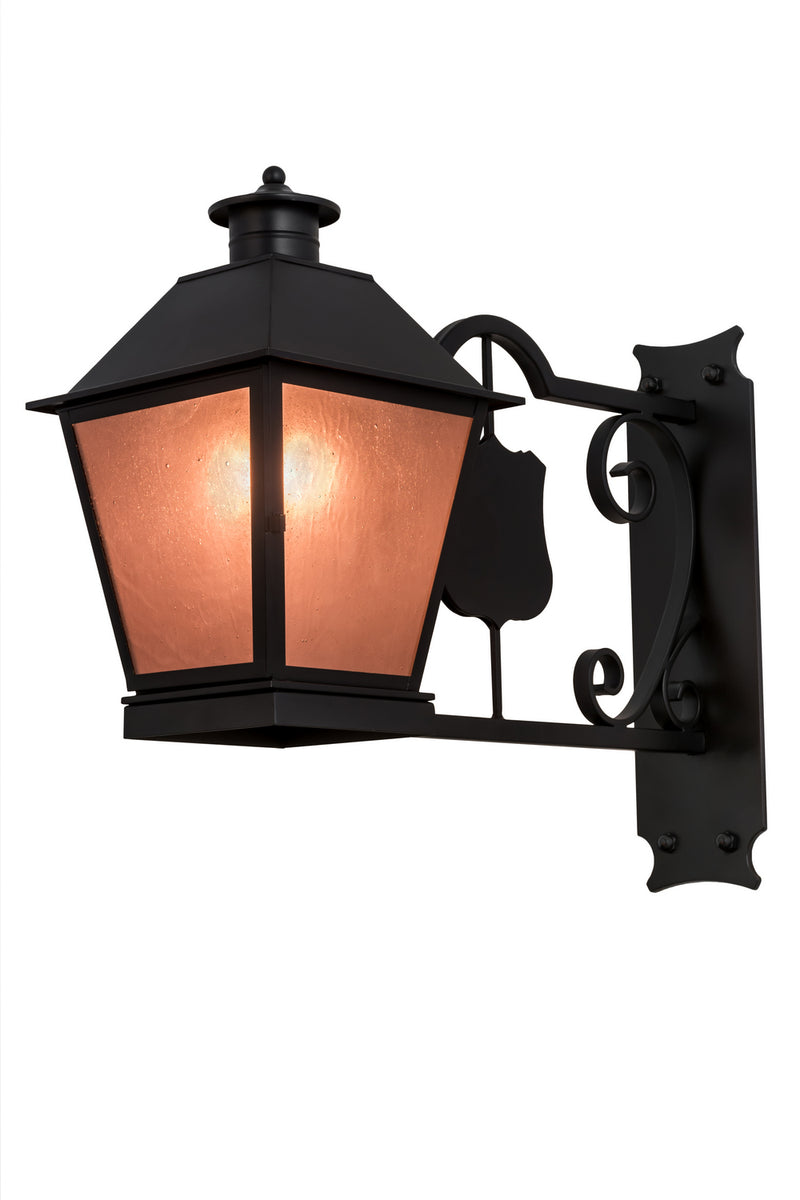 Meyda Tiffany 173102 One Light Wall Sconce, Blackwash