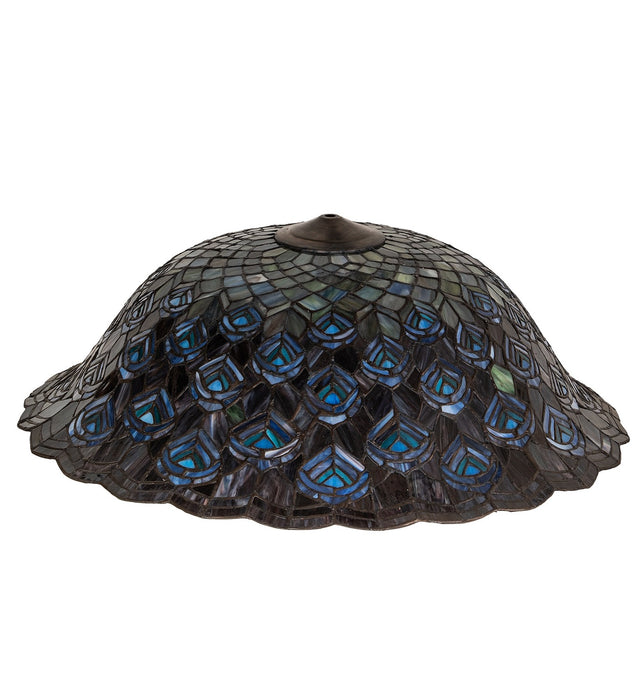 Meyda Tiffany 23950 Shade, Green/Blue Pbag Purple/Blue Lt Blue Aqua/Green