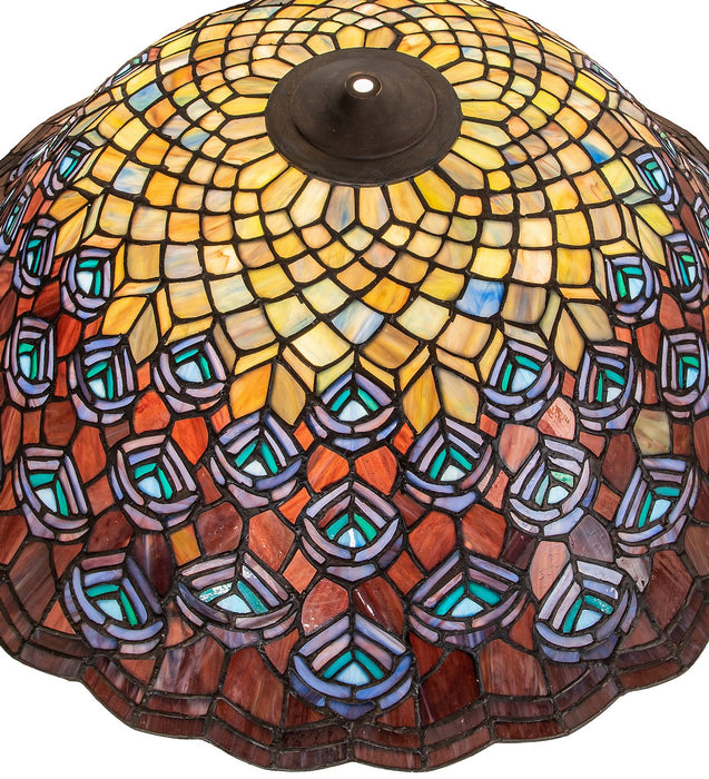 Meyda Tiffany 23950 Shade, Green/Blue Pbag Purple/Blue Lt Blue Aqua/Green