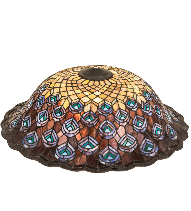 Meyda Tiffany 23950 Shade, Green/Blue Pbag Purple/Blue Lt Blue Aqua/Green