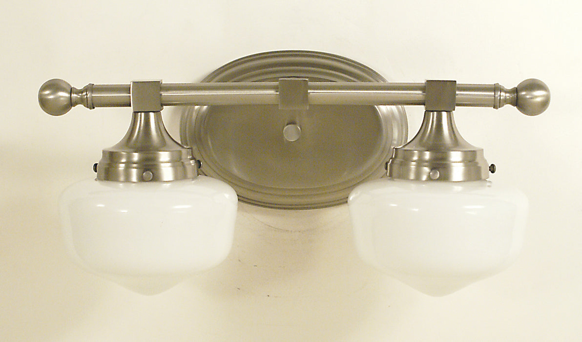 Framburg 2939 BN Three Light Wall Sconce, Brushed Nickel