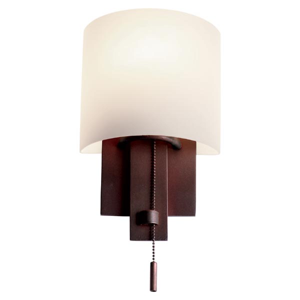 Kalco 4650BZ One Light Wall Sconce, Bronze