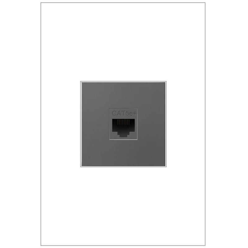 Legrand AC5ERJ45M1 Cat 5E Rj45 Data/Phone Insert, Magnesium