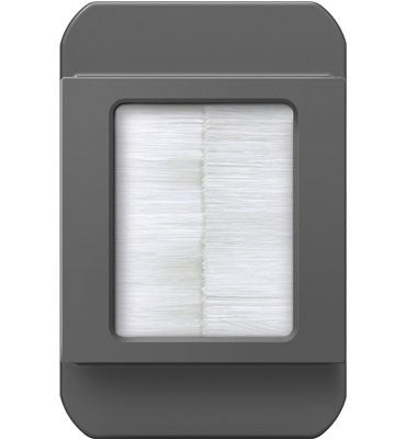 Legrand ACBRSTPM1 In-Wall Cable Access Port, Magnesium