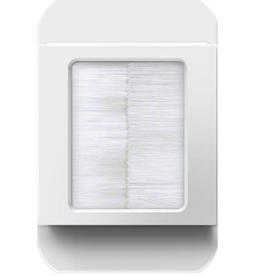 Legrand ACBRSTPW1 In-Wall Cable Access Port, White
