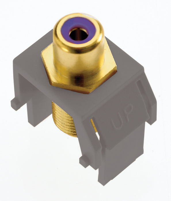 Legrand ACPRCAFM1 Subwoofer Rca To F-Connector, Magnesium