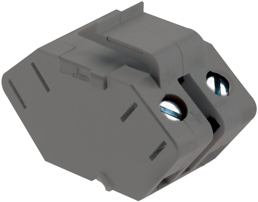Legrand ACSSIM1 Single Keystone Speaker Connector, Magnesium