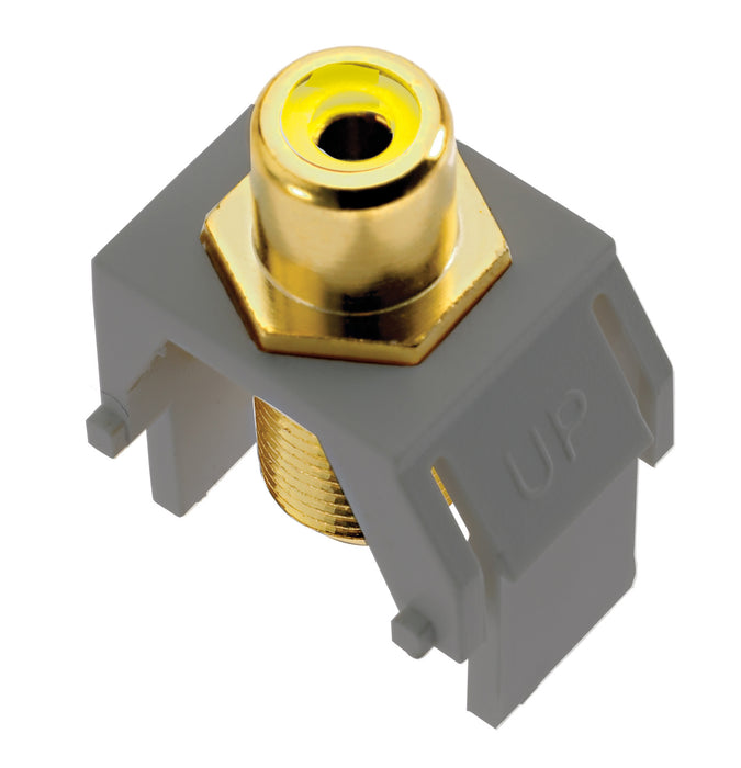 Legrand ACYRCAFM1 Composite Video Rca To F-Connector, Magnesium