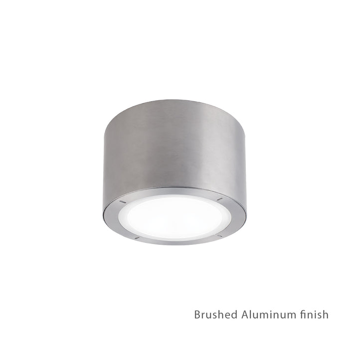 Modern Forms FM-W9100-AL LED Outdoor Flush Mount, Brushed Aluminum