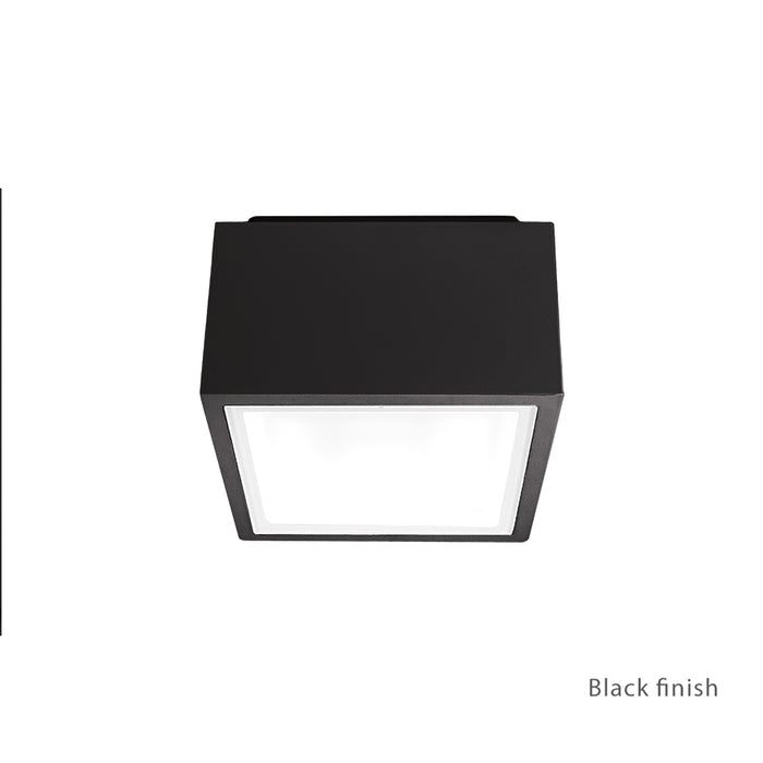 Modern Forms FM-W9200-BK LED Outdoor Flush Mount, Black