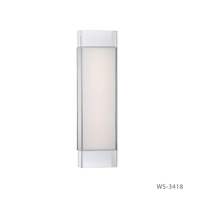 Modern Forms WS-3418-CH LED Bath & Vanity Light, Chrome