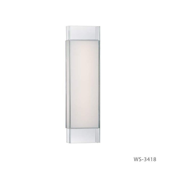 Modern Forms WS-3418-CH LED Bath & Vanity Light, Chrome