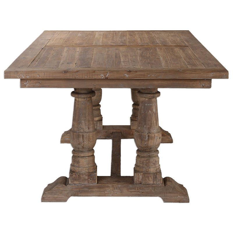 Uttermost 24557 Dining Table, Gray