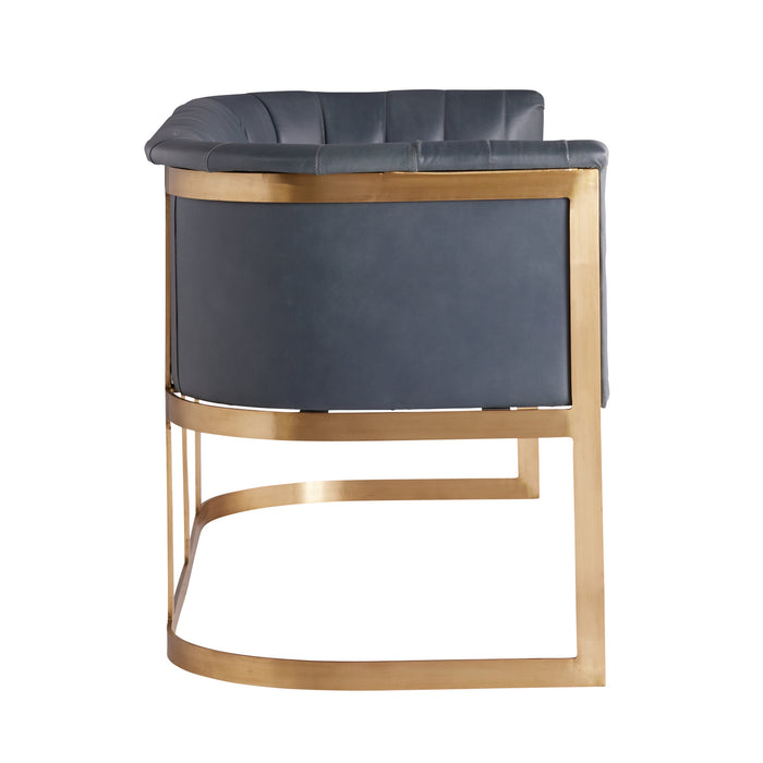Arteriors 2058 Settee, Storm