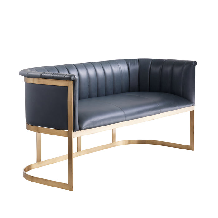 Arteriors 2058 Settee, Storm