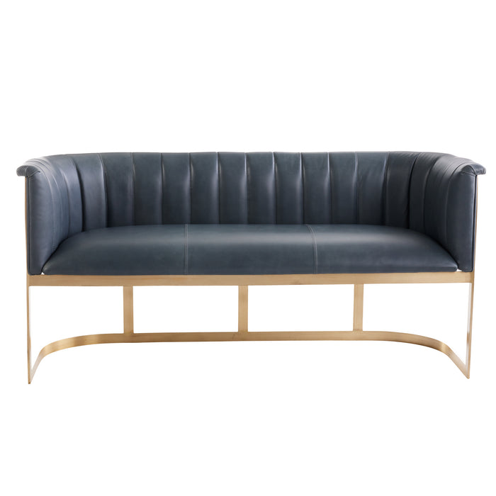 Arteriors 2058 Settee, Storm