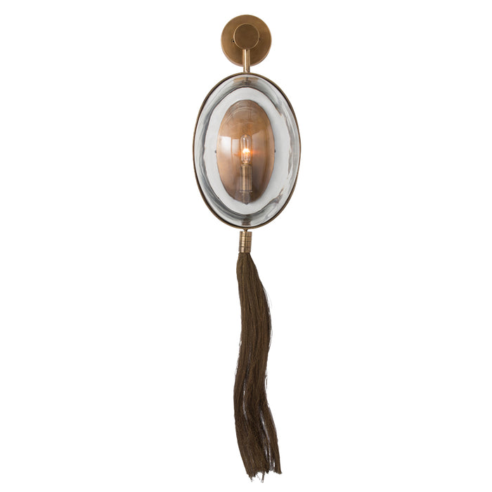 Arteriors DD42614 One Light Wall Sconce, Antique Brass