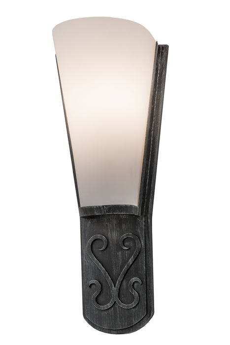 Meyda Tiffany 116405 One Light Wall Sconce, Antique Iron Gate