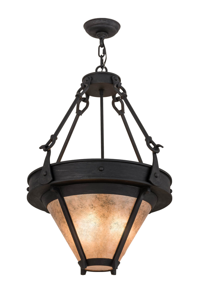 Meyda Tiffany 156888 Two Light Pendant, Costello Black