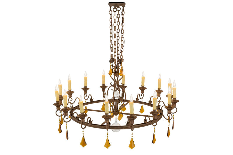 Meyda Tiffany 157192 16 Light Chandelier, Cortez Gold