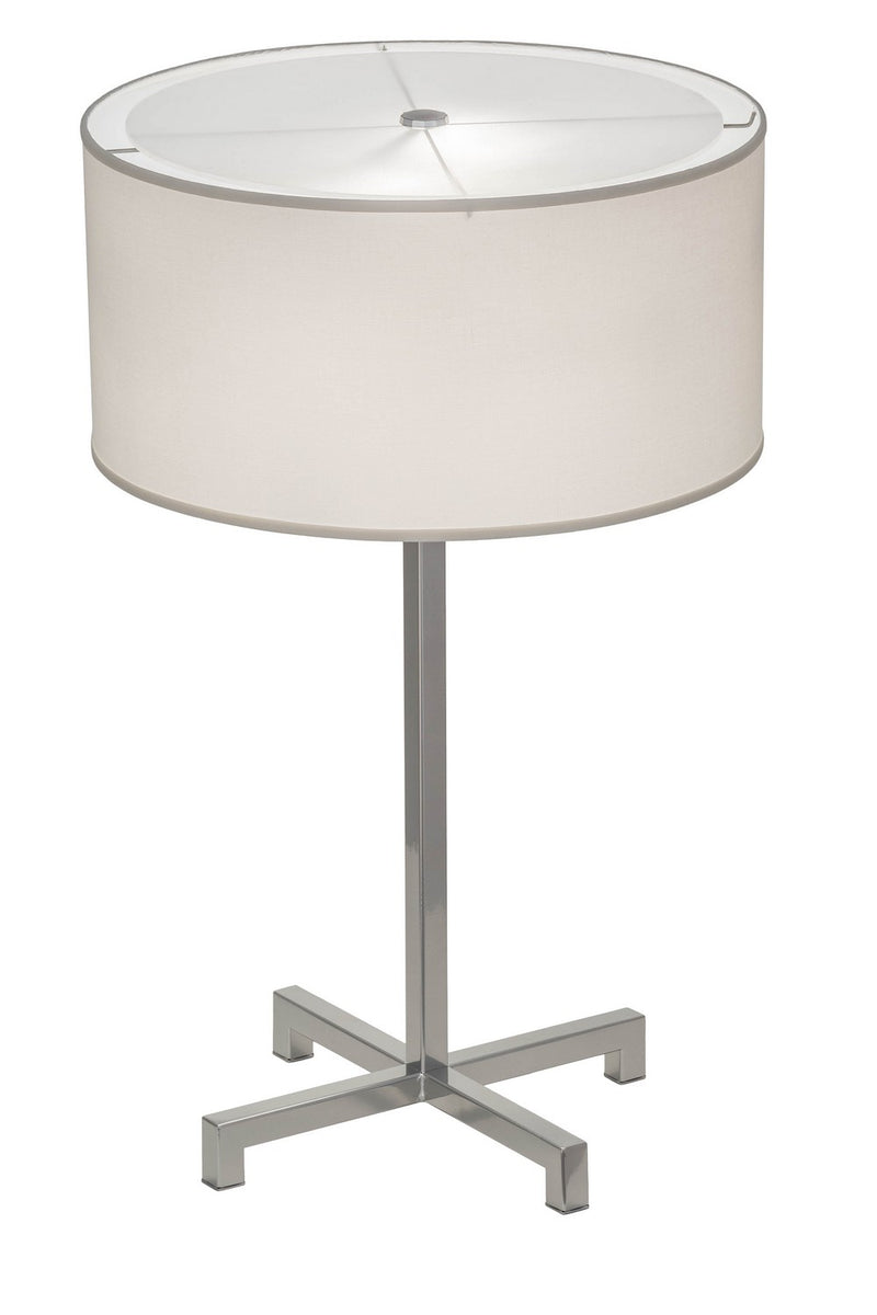 Meyda Tiffany 157571 Two Light Table Lamp, Extreme Chrome