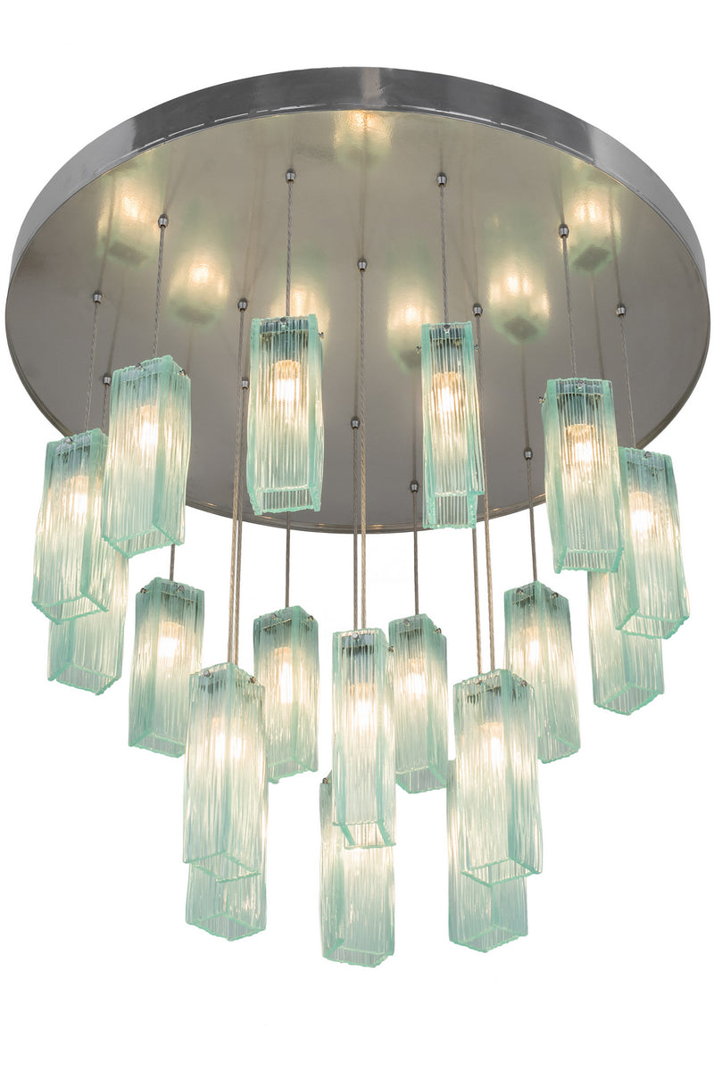 Meyda Tiffany 168262 18 Light Pendant, Extreme Chrome