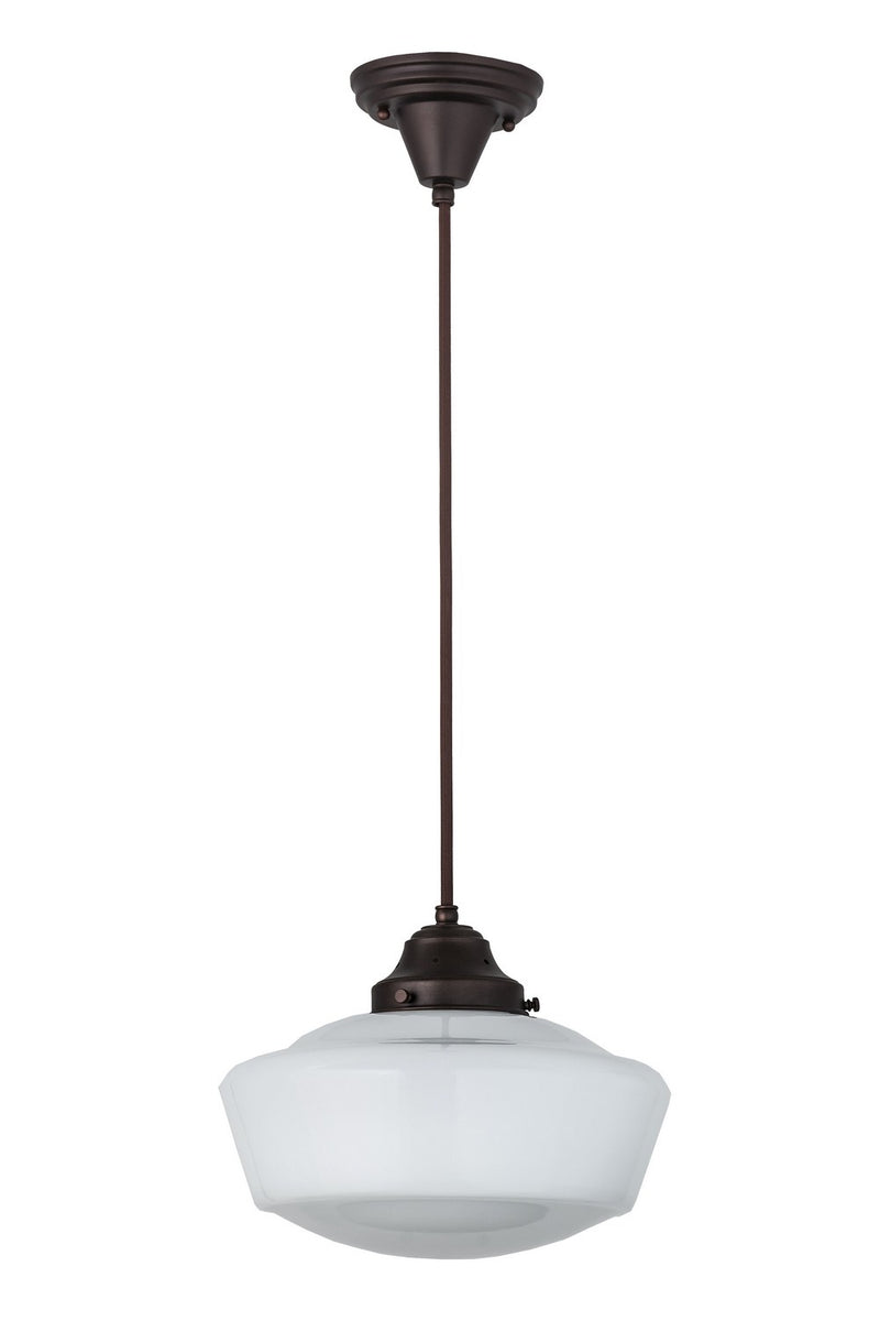 Meyda Tiffany 168595 One Light Pendant, Mahogany Bronze