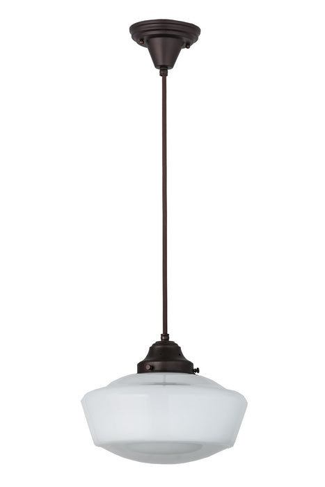 Meyda Tiffany 168595 One Light Pendant, Mahogany Bronze
