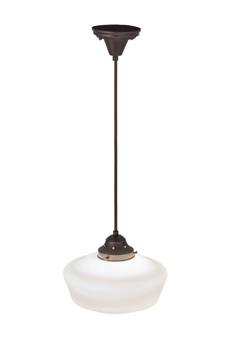 Meyda Tiffany 168595 One Light Pendant, Mahogany Bronze