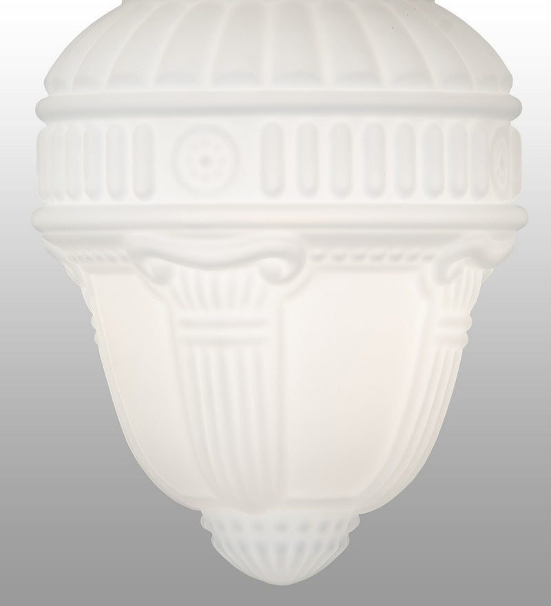 Meyda Tiffany 169001 One Light Flushmount, Pewter,Antique