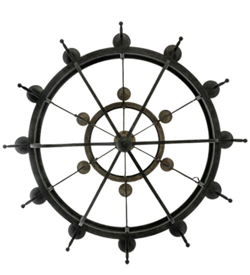 Meyda Tiffany 172299 18 Light Chandelier, Smoke
