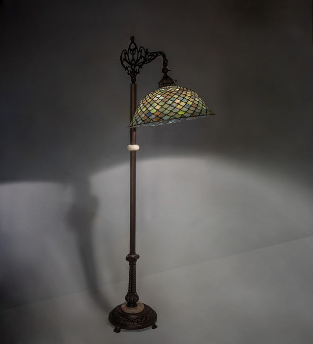 Meyda Tiffany 65838 One Light Floor Lamp, Antique Copper
