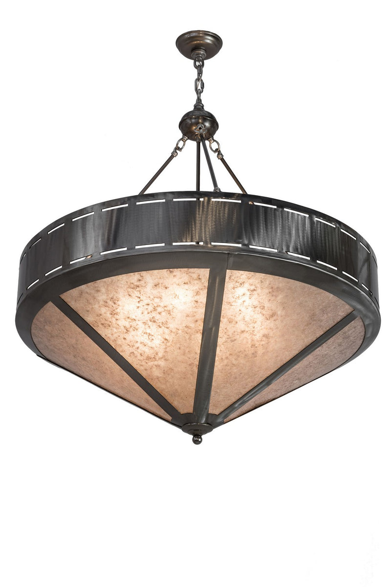 Meyda Tiffany 68317 Six Light Inverted Pendant, Steel