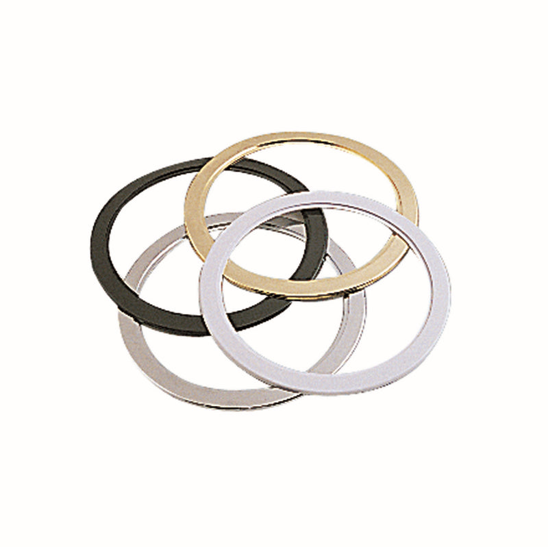 Nora Lighting NR-30W 6" Plastic Trim Ring 5/8", White
