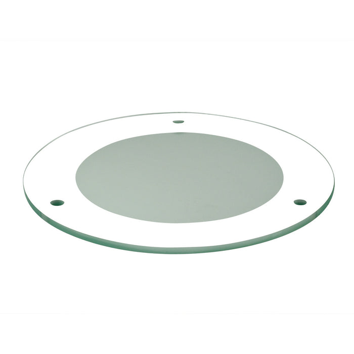 Nora Lighting NTG-5CF 5" Glass,Clear Out,Frost, Frosted Center
