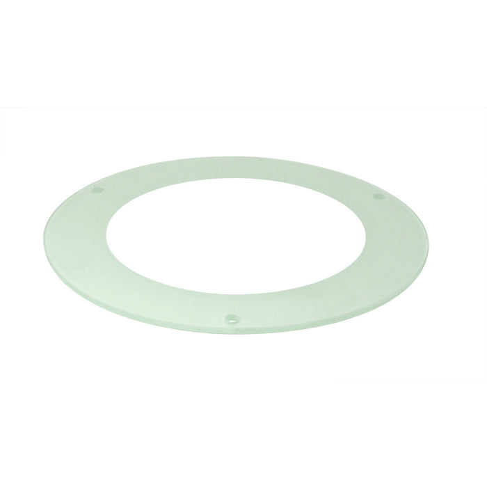 Nora Lighting NTG-8FC 8"Glass,Clear Center,Fro, Clear